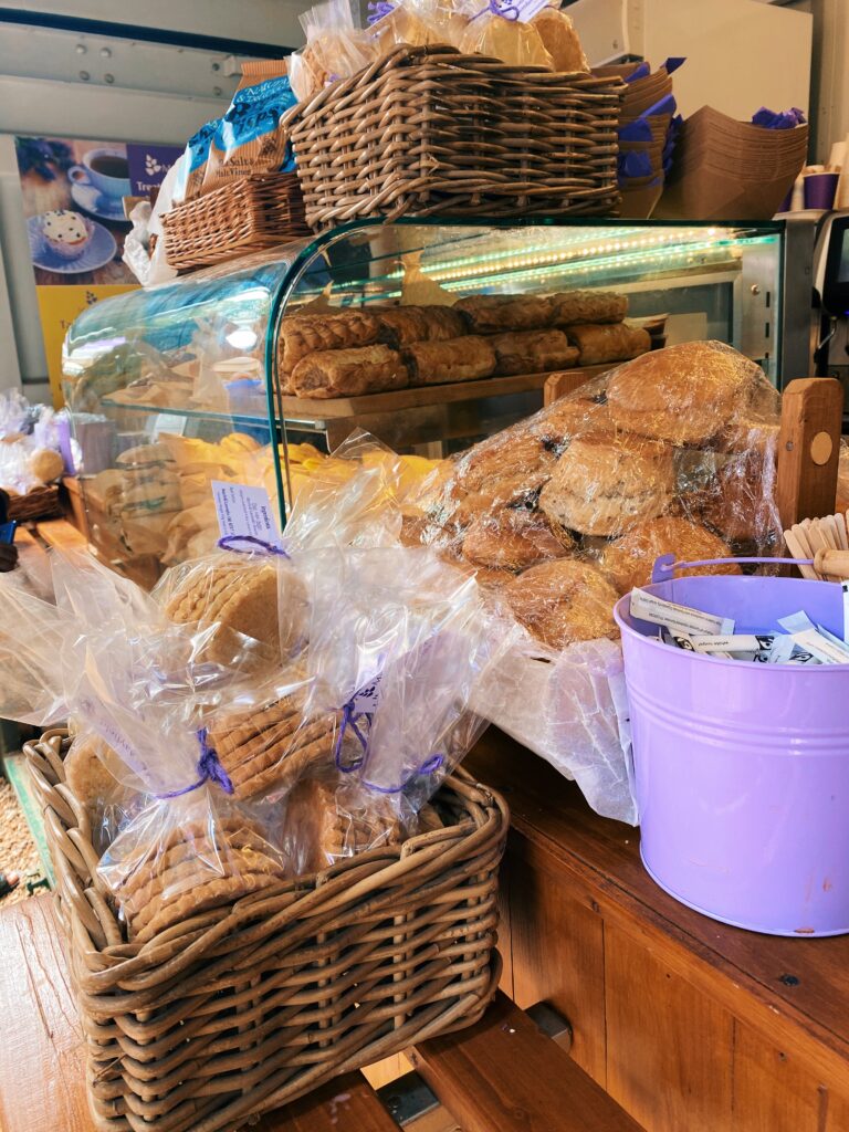 Biscuits in Mayfield Lavender Farm shop
