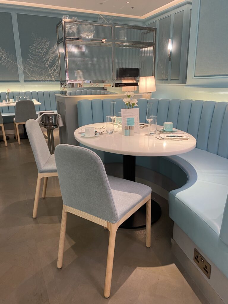 The Tiffany Blue Box Cafe  Breakfast at Tiffany's Harrods UK