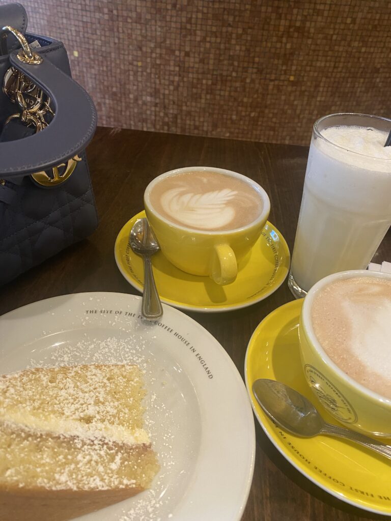 tea and cakes at The Grand Cafe, Oxford - LifeWithBugo