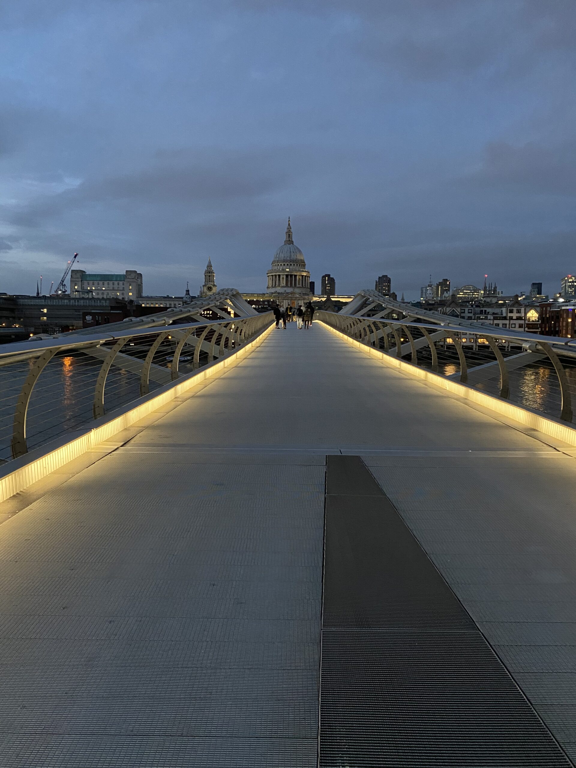 Millenium bridge at Night - lifewithbugo