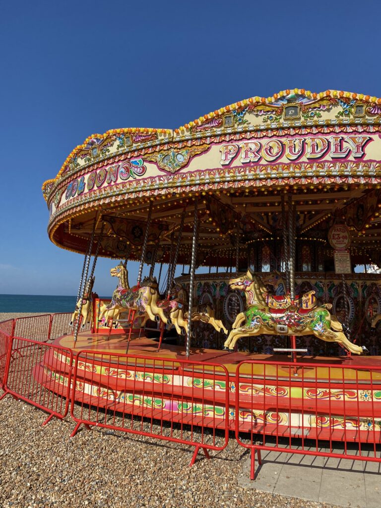 Carousel,London day out to the Brighton Pier - lifewithbugo