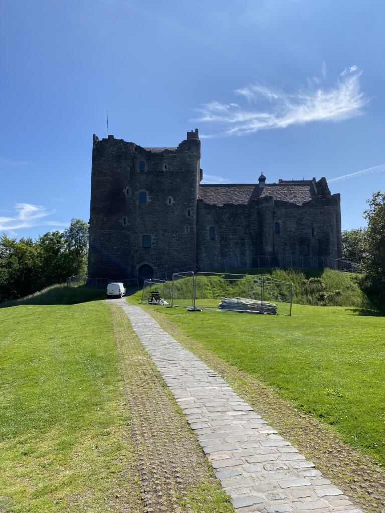 Castle Leoch from Outlander/Doune Castle; My Itinerary: Edinburgh to The Scottish Highlands - lifewithbugo