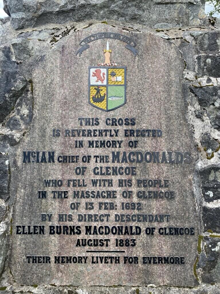 Glencoe Massacre Memorial - lifewithbugo