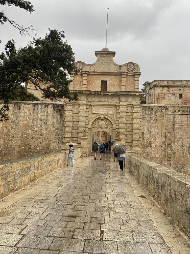 Entrance to the Mdina, Malta - Visiting Mdina, Malta's silent city