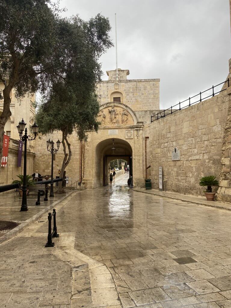The entrance to the Mdina - Visiting Mdina, Malta’s silent city - lifewithbugo