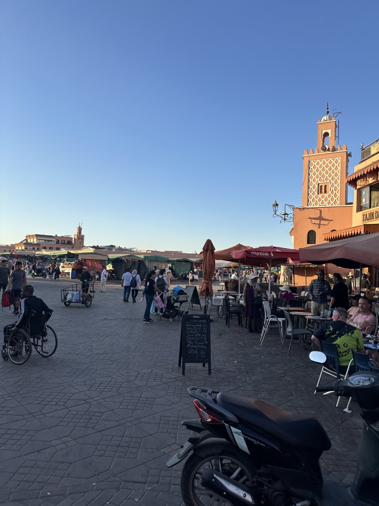 Jemma El Fna Square, Marrackech in Travel Guide to Marrakech