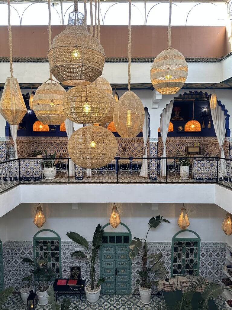 Where to stay in Marrakech - Rooftop of Riad BE
