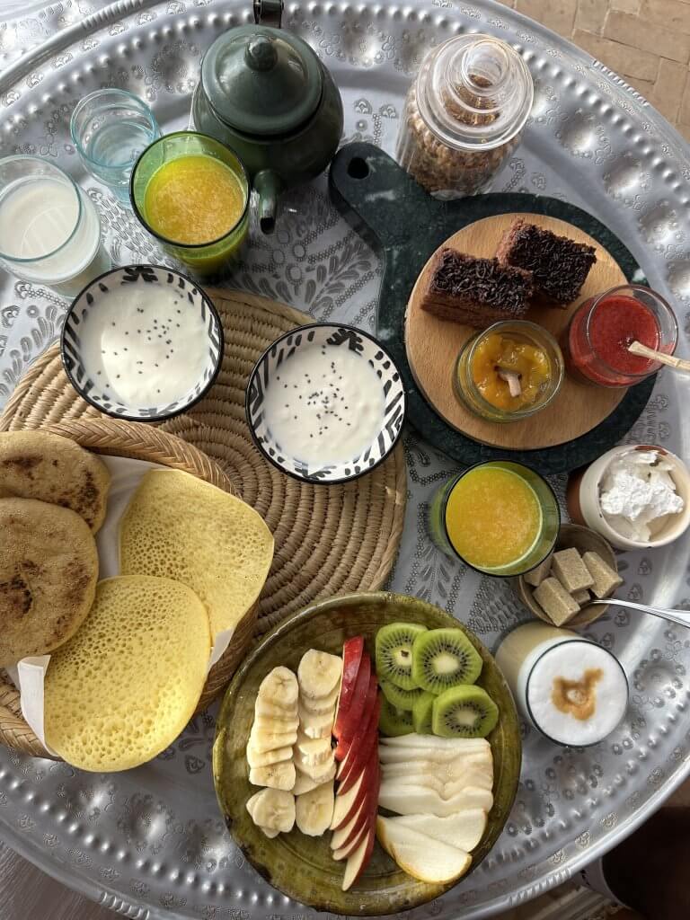 Breakfast at Riad BE