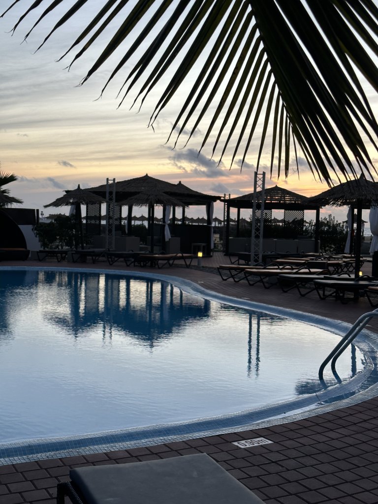 Adult only pool in Melia Dunas Sal, Cape Verde. Lifewithbugo.com
