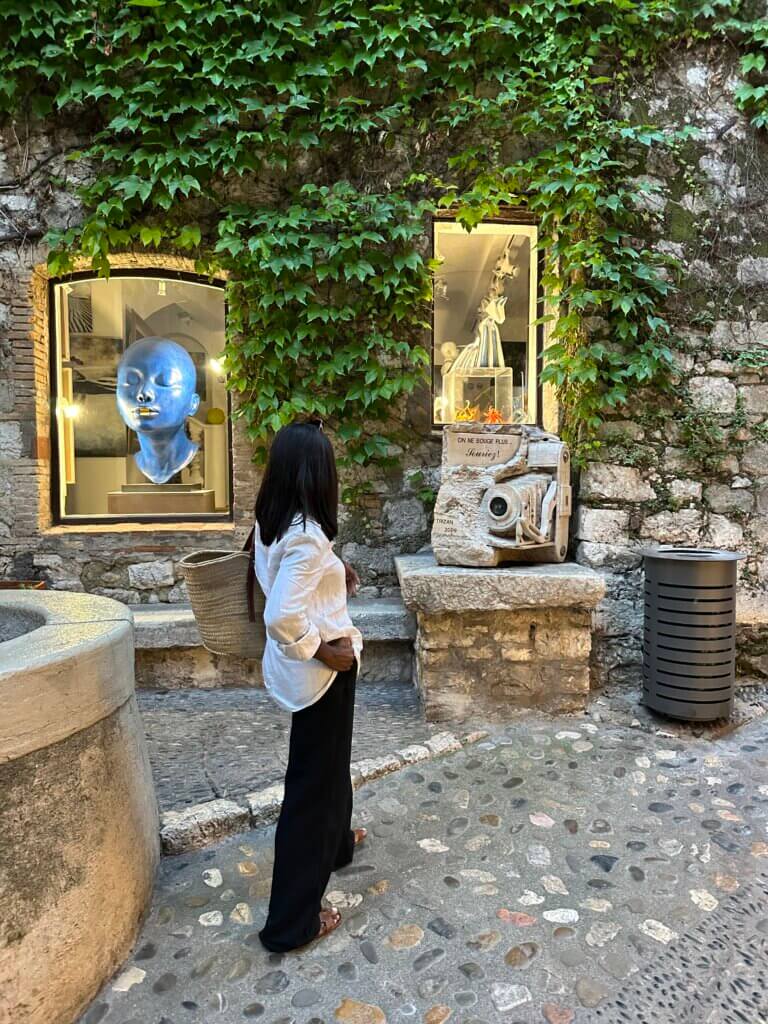 the best things to do in Saint Paul de Vence - exploring its cobbled streets