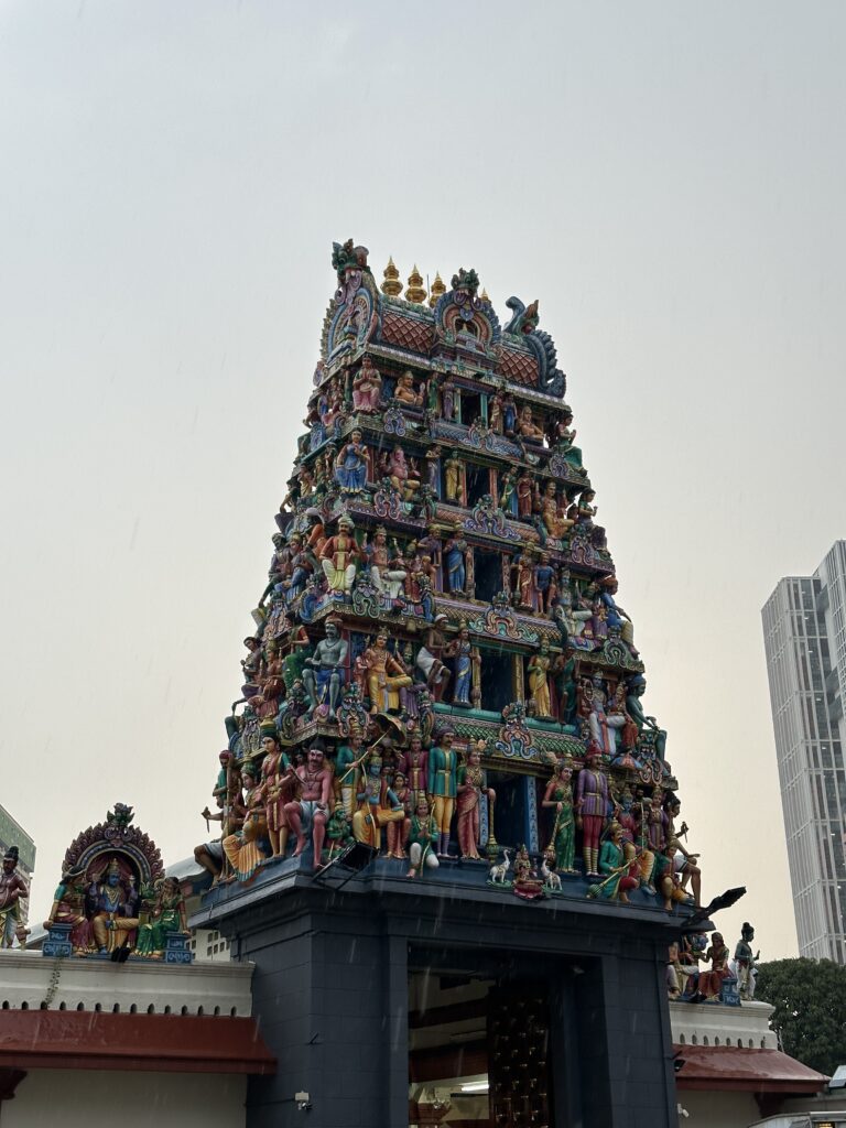 The Sri Mariamman Temple in Chinatown, Singapore