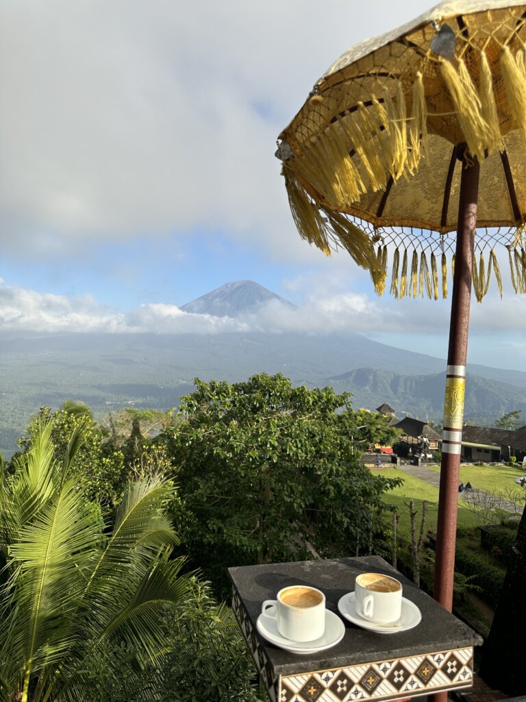 Cafe next to Lempuyang Temple, Bali