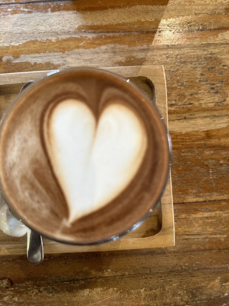 Balinese coffee at Sananda Café