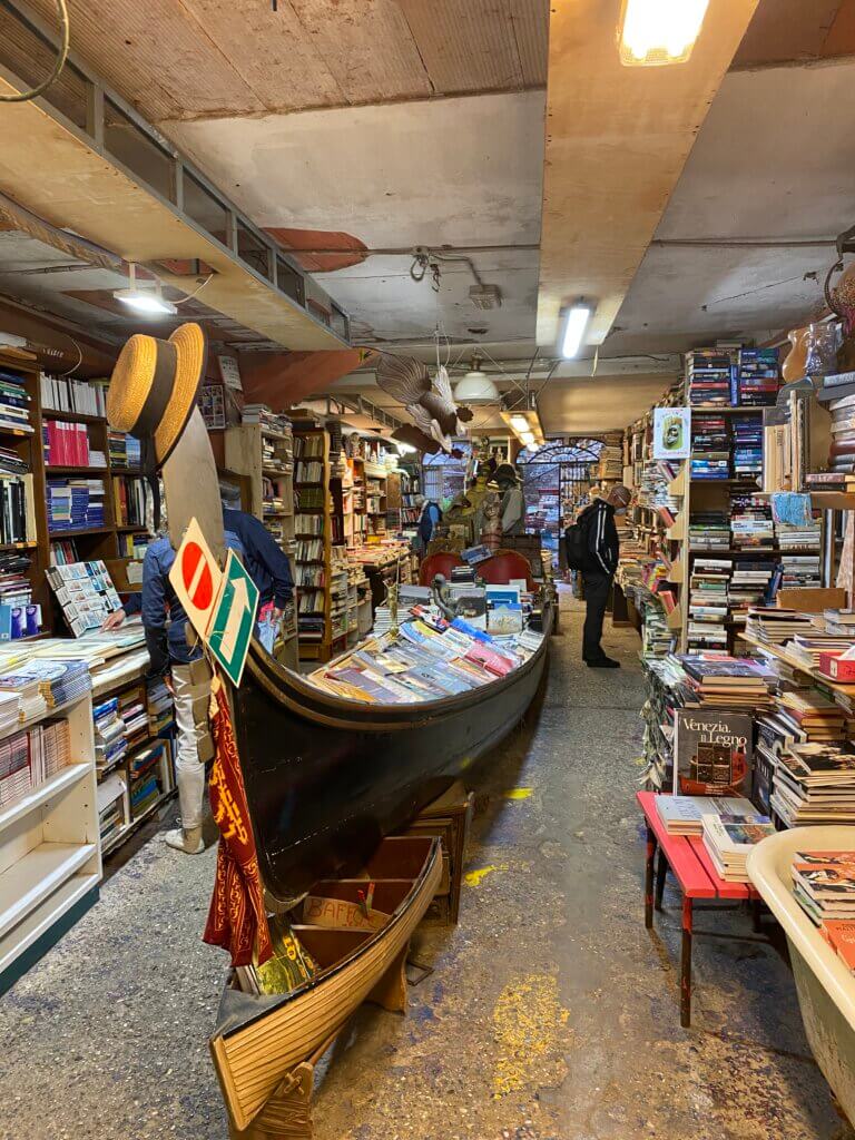 Libreria Acqua Alta - Travel Guide to Venice, Italy