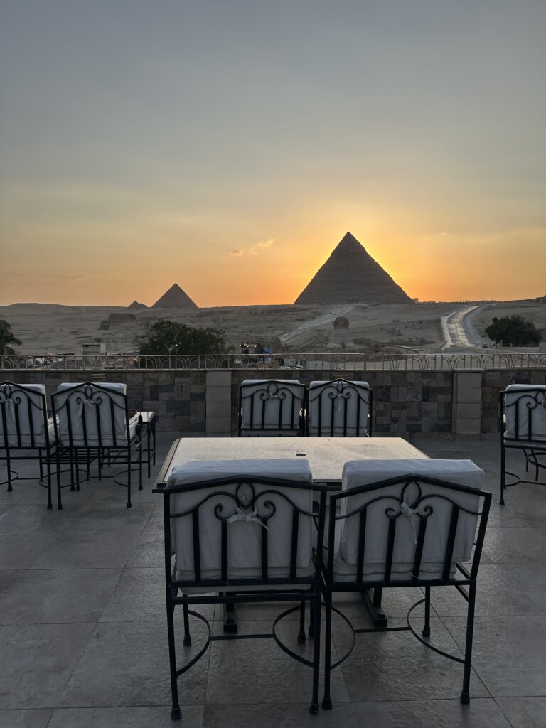 Where to stay in Egypt: Guardian Guest House at sunset - lifewithbugo.com