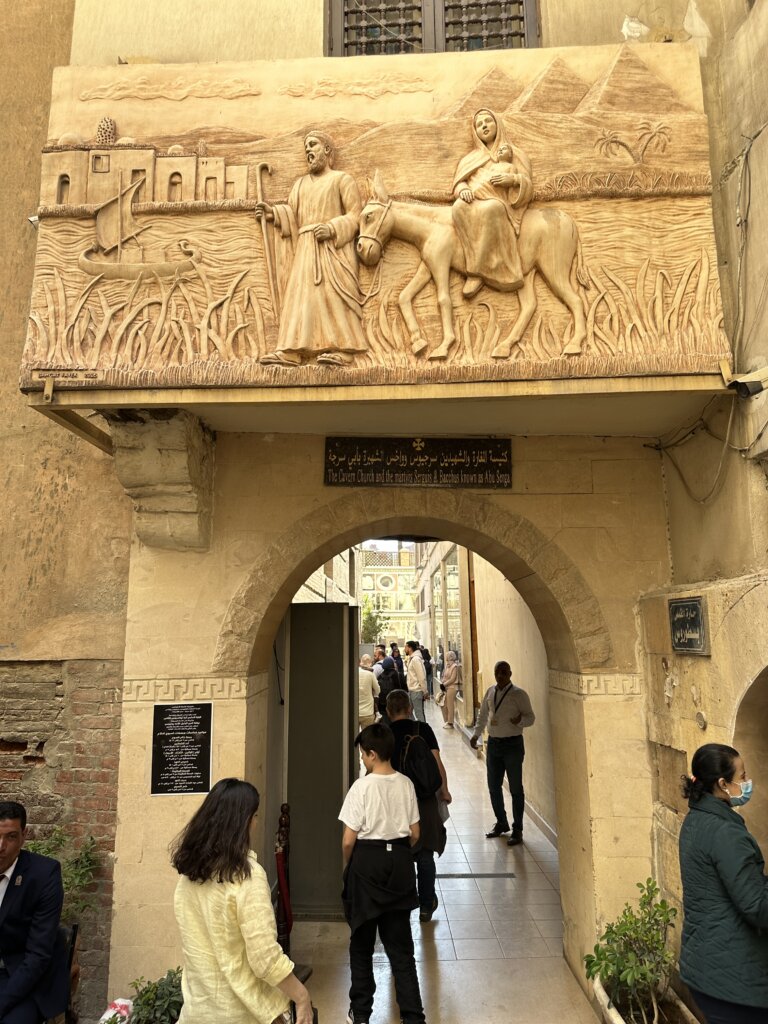 The best things to do in Egypt with kids - Cave Church in Cairo