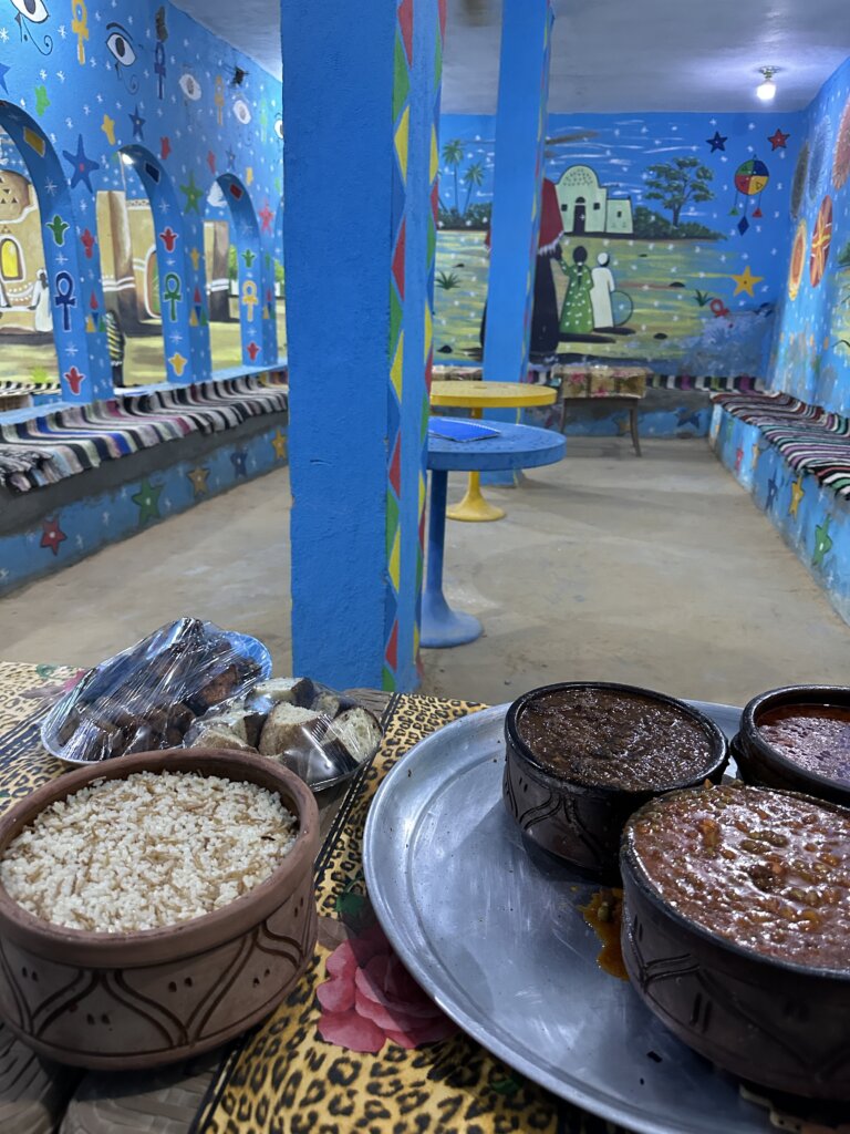 The best things to do in Egypt with kids - Egyptian Food at the Nubian village - lifewithbugo.com