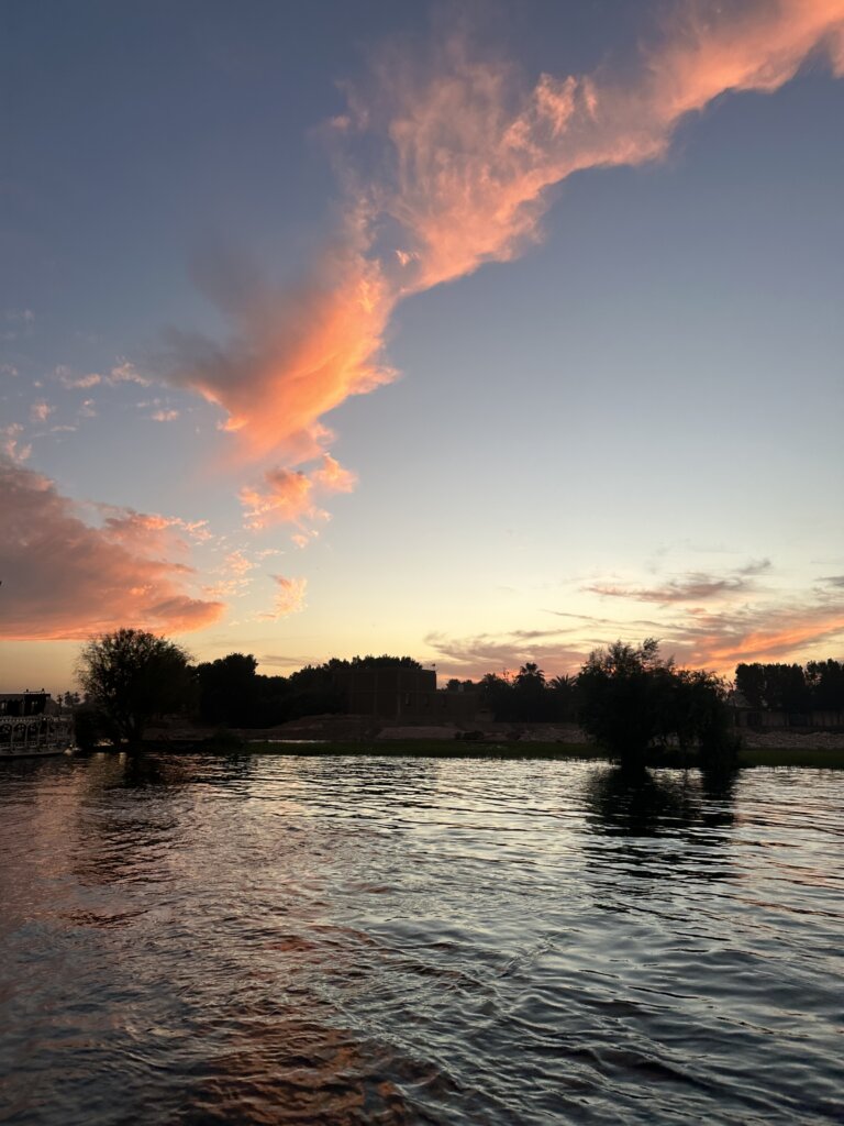 Sunset in Egypt