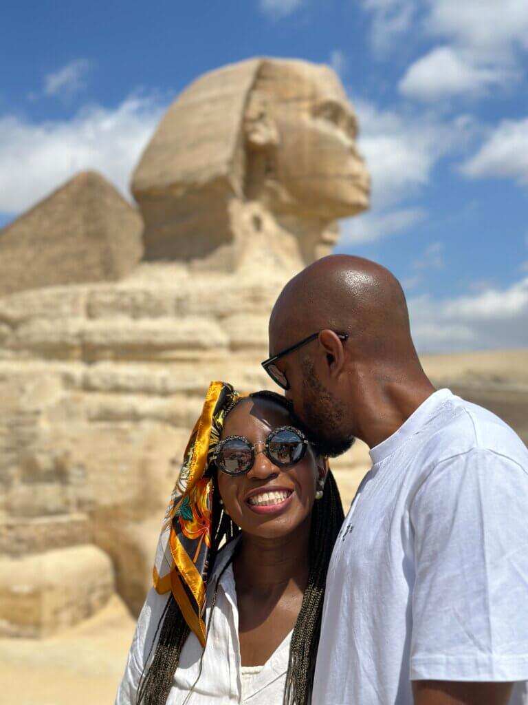 The Sphinx entrance 7 - Visiting the Pyramids of Giza in Egypt