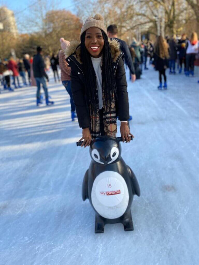 The best things to do for Christmas in London - skating at Winter Wonderland