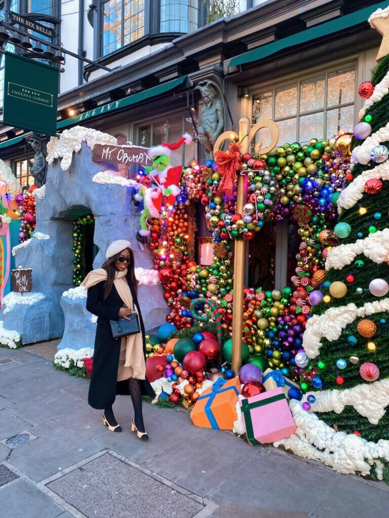 The Ivy Chelsea Garden at Christmas