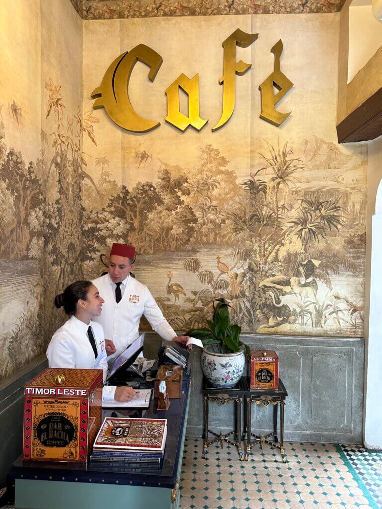 Dar-el Bacha coffee house, Marrakech