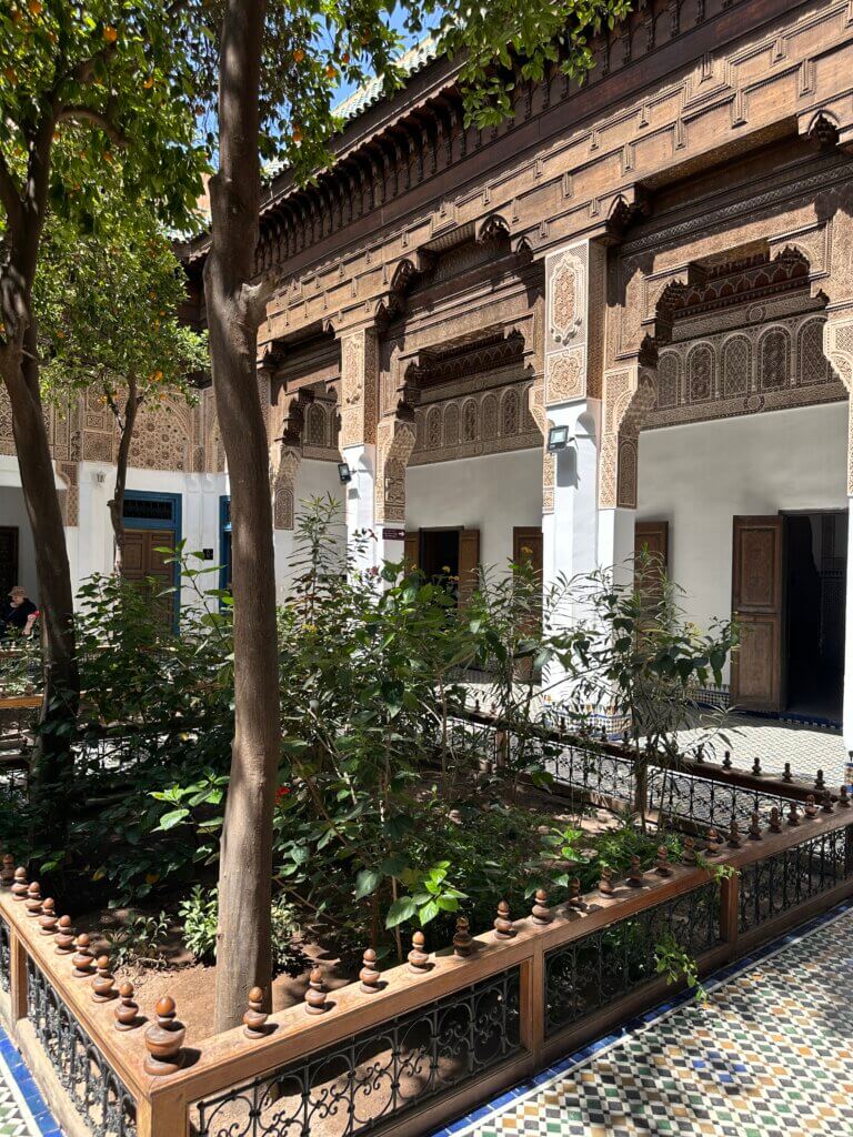 The most beautiful places in Marrakech 2 - Bahia Palace