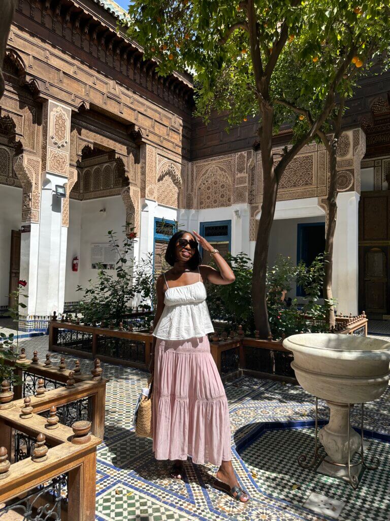 The most beautiful places in Marrakech - Bahia Palace 3