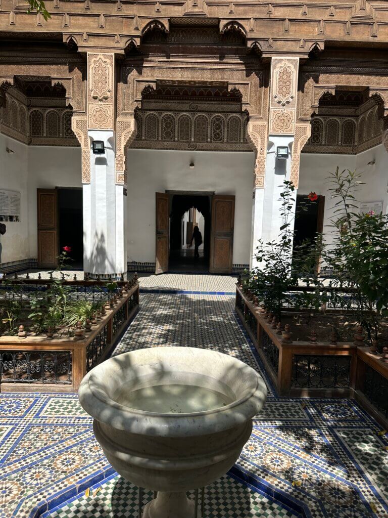The most beautiful places in Marrakech - Bahia Palace