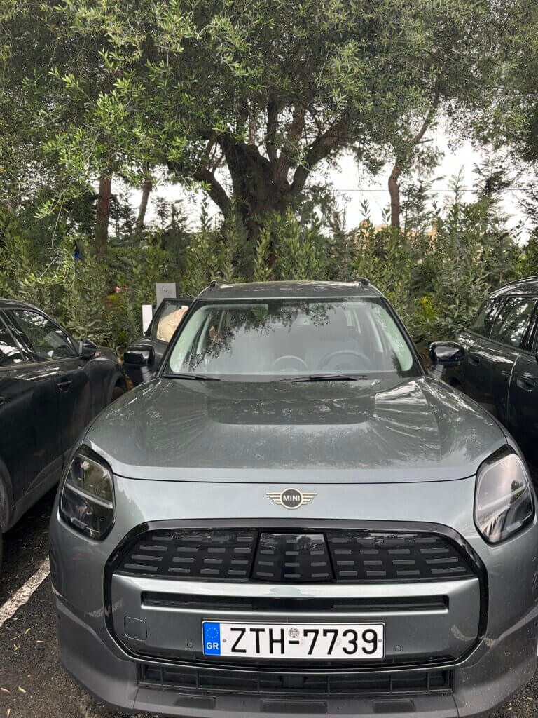 MINI car rental at Ikos Resorts