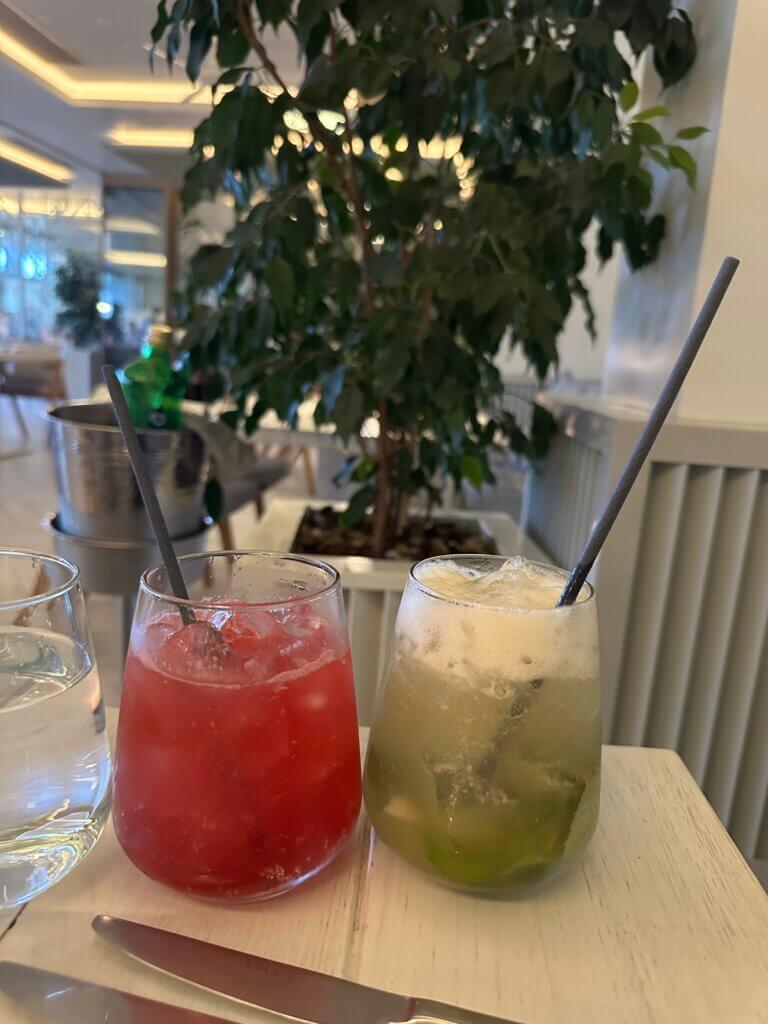 Mocktails at Fresco, Ikos Dassia
