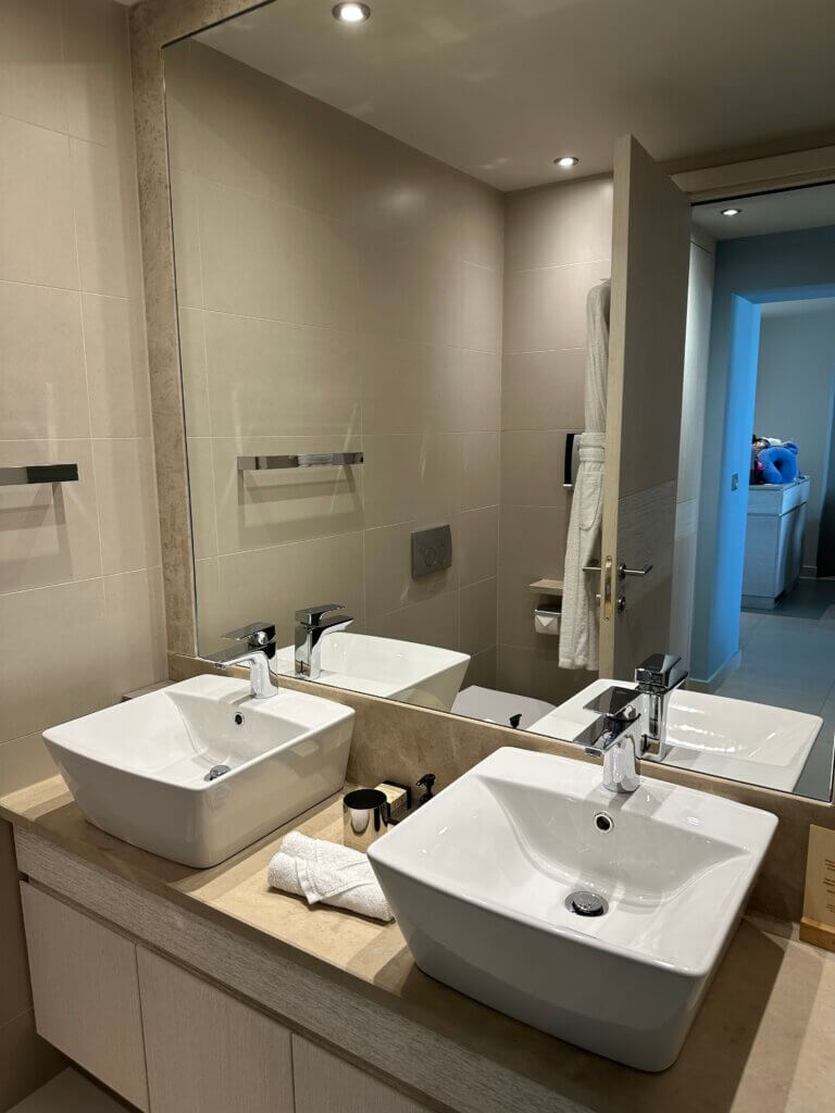 Our stay at Ikos Dassia, Corfu, Greece - Bathroom
